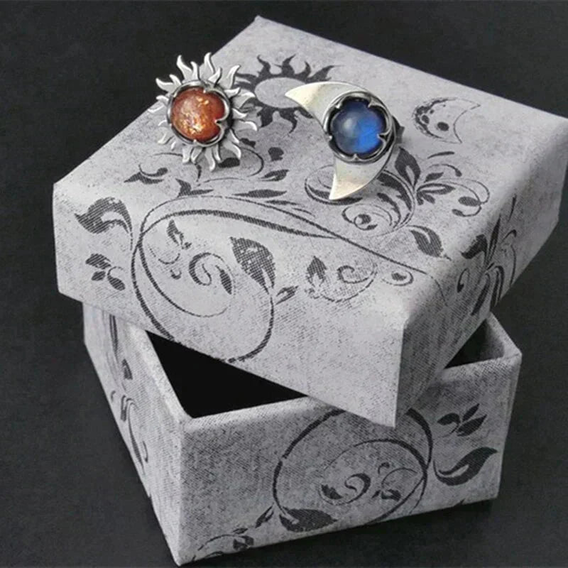 Skylar | Radiance - Celestial Sun and Moon Earrings