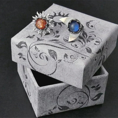 Skylar | Radiance - Celestial Sun and Moon Earrings