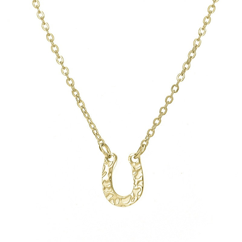 18k Gold Lamia-Shaped Pendant Necklace
