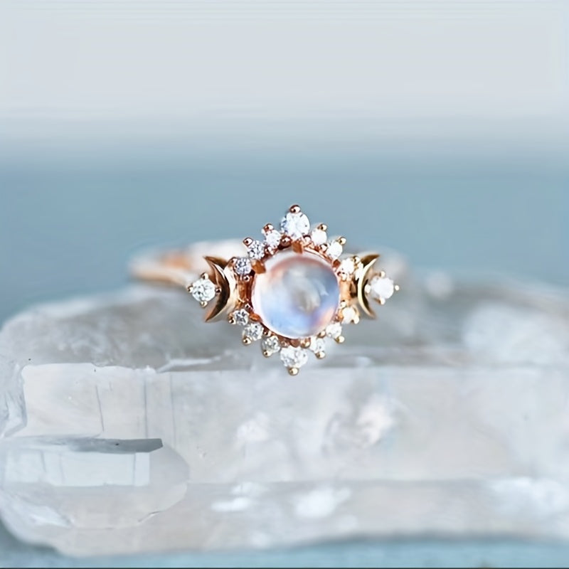 Lisbeth Moonstone Gemstone Ring