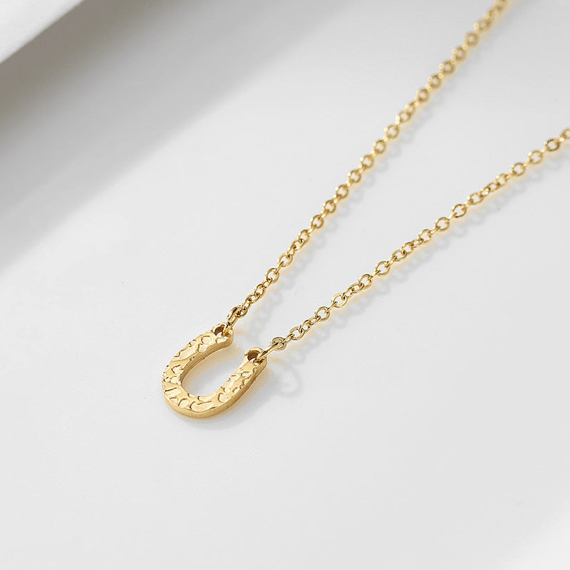 18k Gold Lamia-Shaped Pendant Necklace