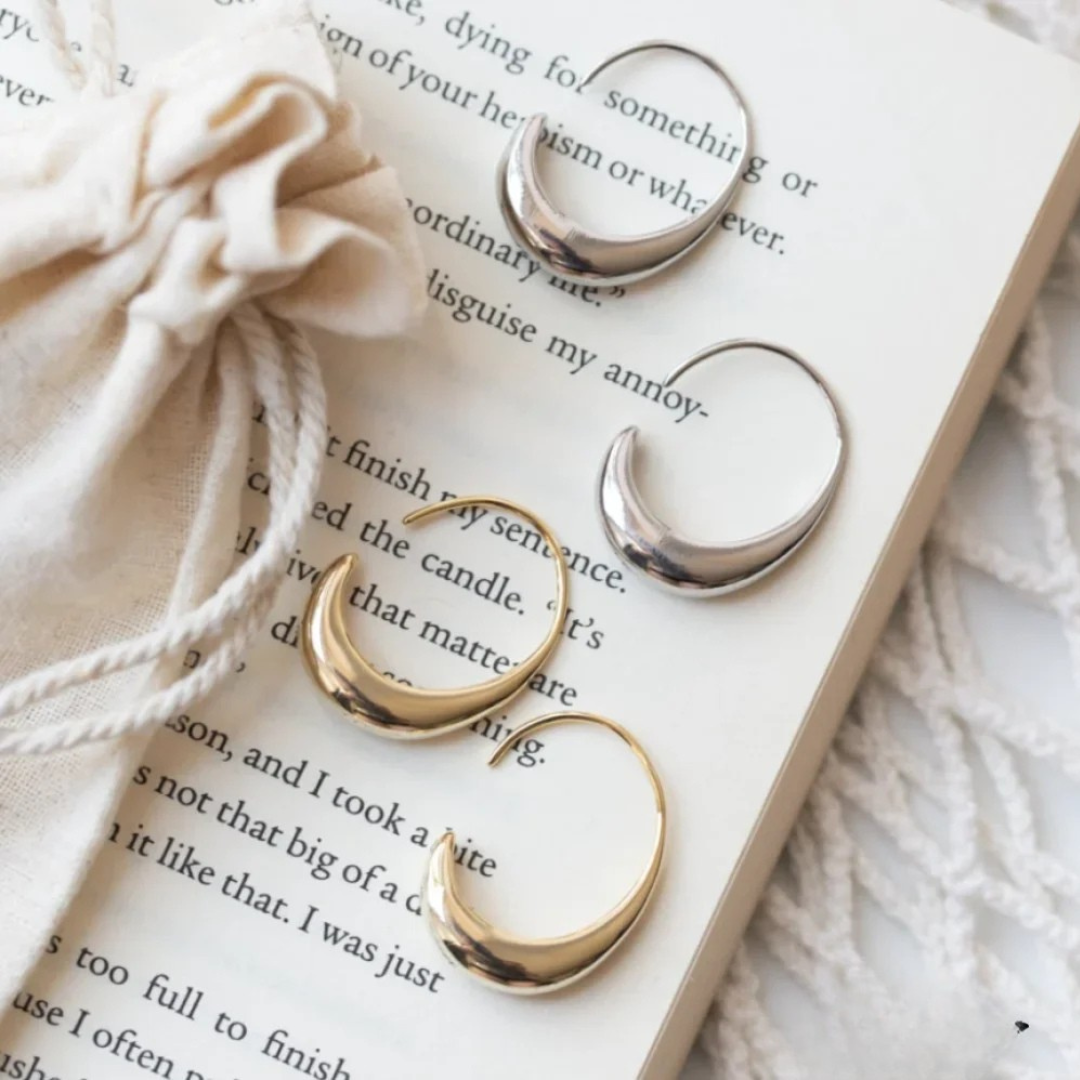 GoldSilver™ | Elegant Gold and Silver Earrings