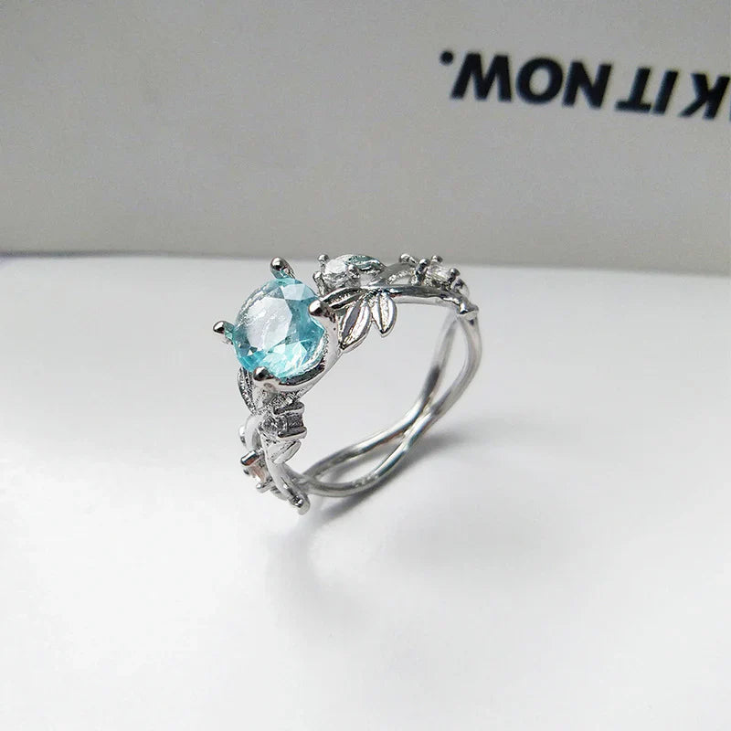 Sterling Silver Moonstone Ring