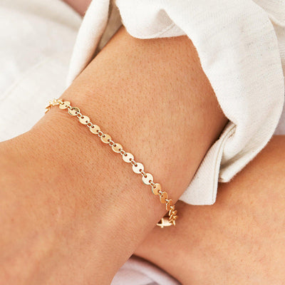 Darla Rundle 18k Gold Chain Bracelet