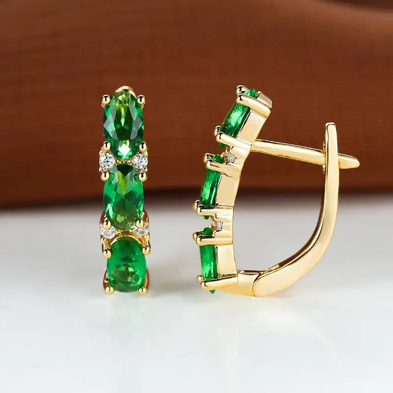 Gold Celeste Armand Earrings