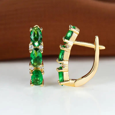 Gold Celeste Armand Earrings