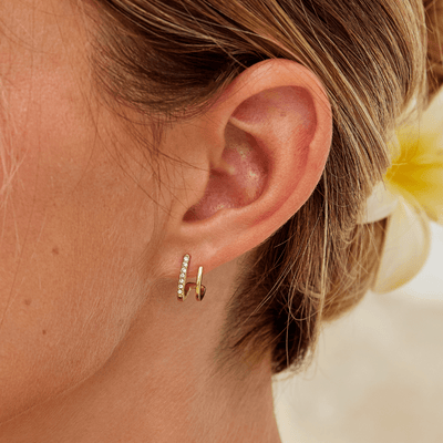 Sparkling Claw Earrings