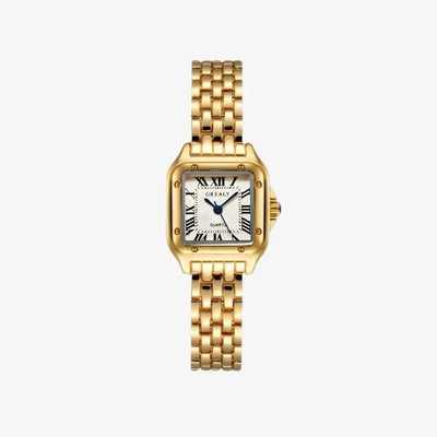 Fienna™ | Elegant Women's Gold Timepiece