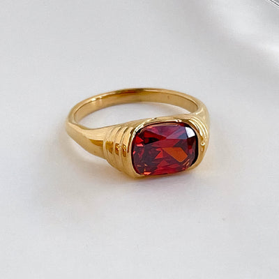 Carmine Arv Ring | 18K Gold