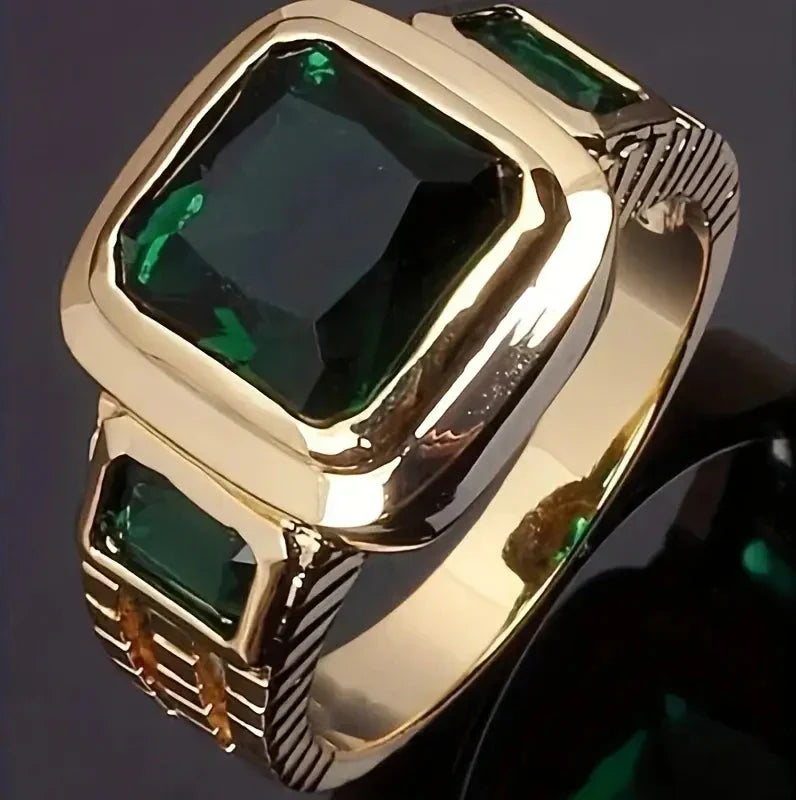 Gold Emeric Valestone Ring