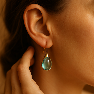 Guinevere | Elegant Pendant Earrings