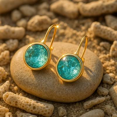 Nerida | Ocean-Inspired Drop Earrings