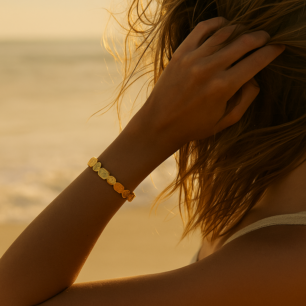 Ariel | Reflections of Golden Sand