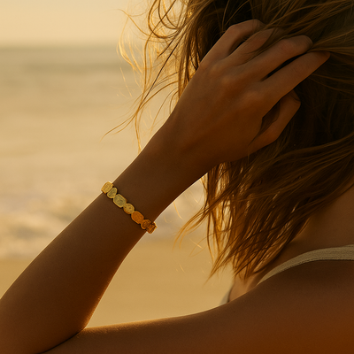 Ariel | Reflections of Golden Sand