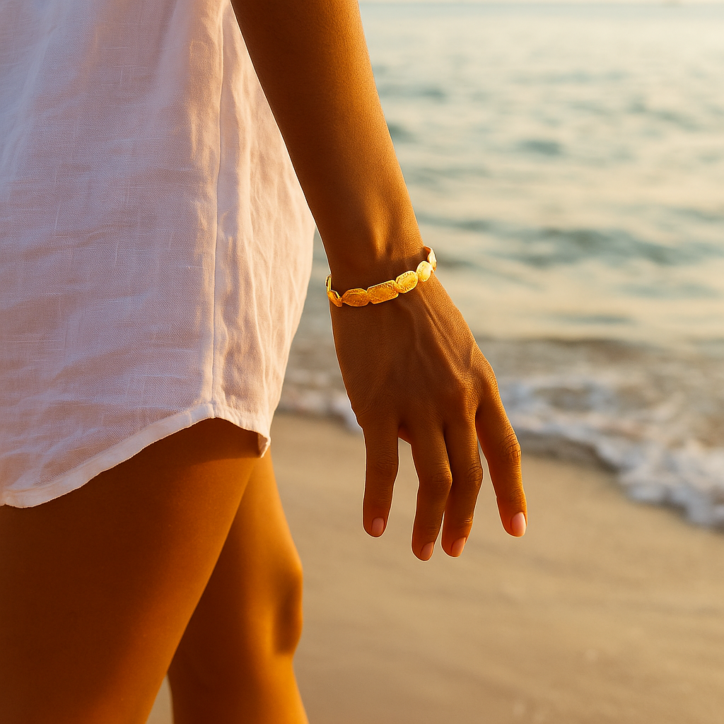 Ariel | Reflections of Golden Sand