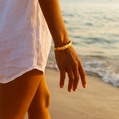 Ariel | Reflections of Golden Sand