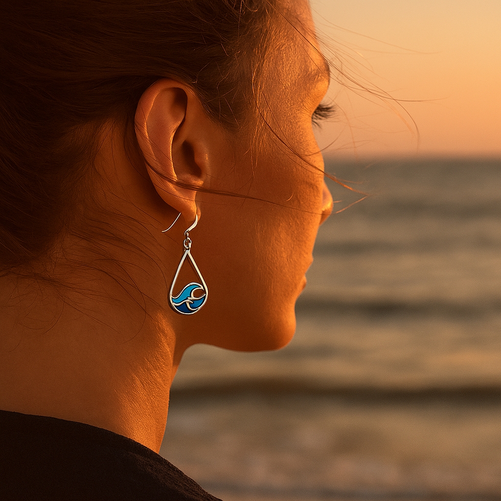 Roxy | Ocean Wave Earrings