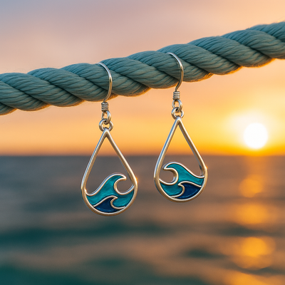 Roxy | Ocean Wave Earrings