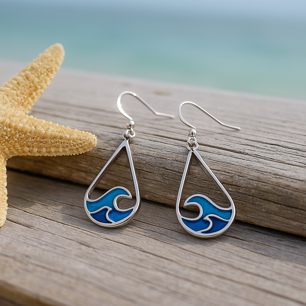 Roxy | Ocean Wave Earrings
