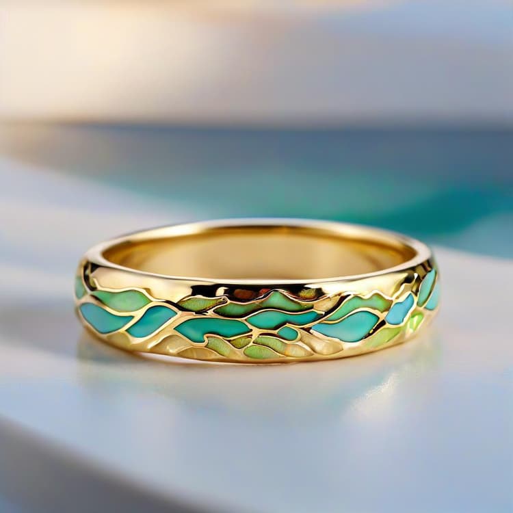 Penelope | Ocean Waves in Sterling Silver