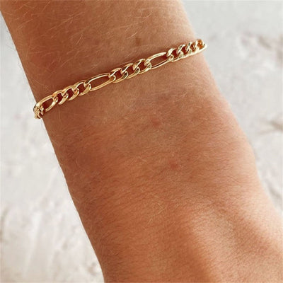 18k Gold Saturn Bracelet