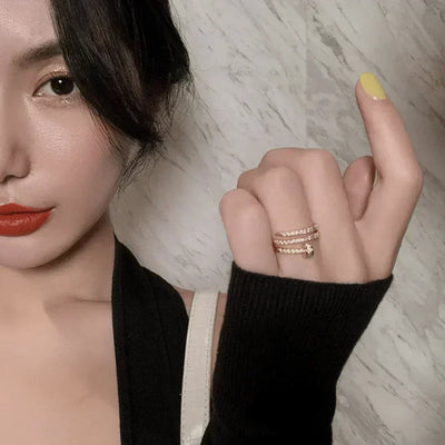 18K Gold Adjustable Ateny Ring