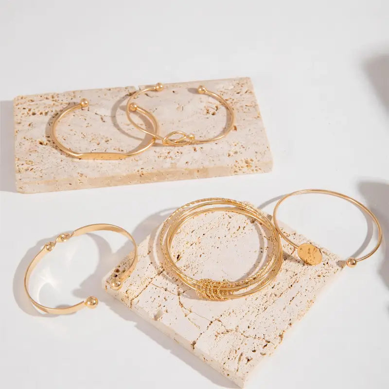 Chic Gold Bracelet Collection