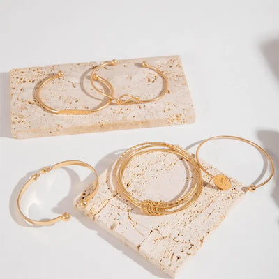 Chic Gold Bracelet Collection