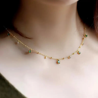 Corinne Delaire White Gold Necklace