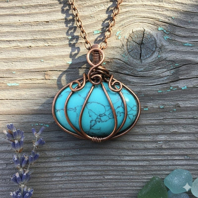 Vintage Mermaid – Handcrafted Golden Necklace with Unique Pendant