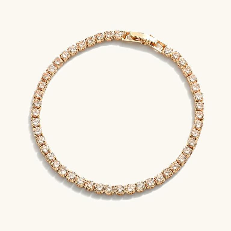 Lillian Tennis Bracelet | 18K Gold