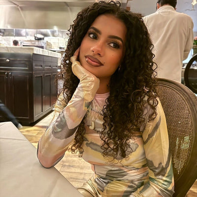 18k Gold Bubble Name Necklace with Diamond Accent