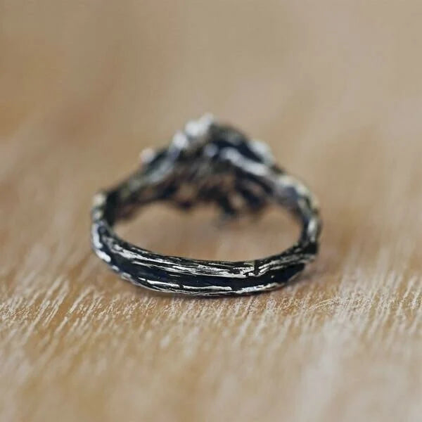 Luminous Moonstone Celestial Ring