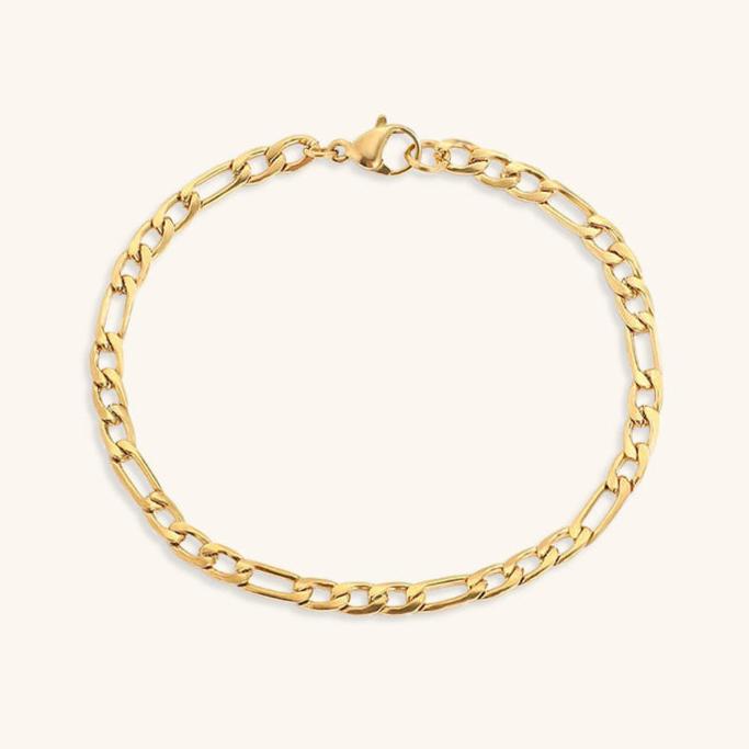 18k Gold Saturn Bracelet