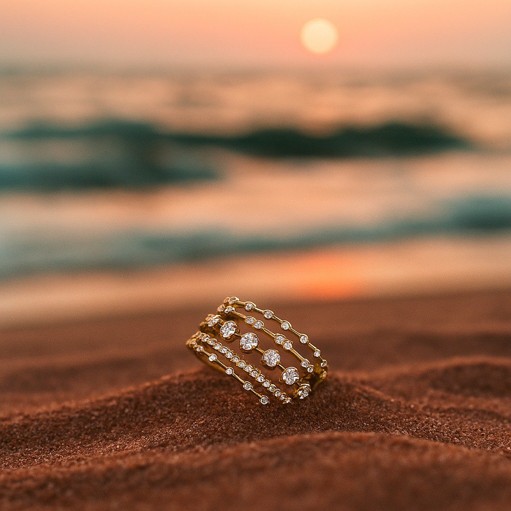 Pelagia | Collection of Elegant Gold Rings