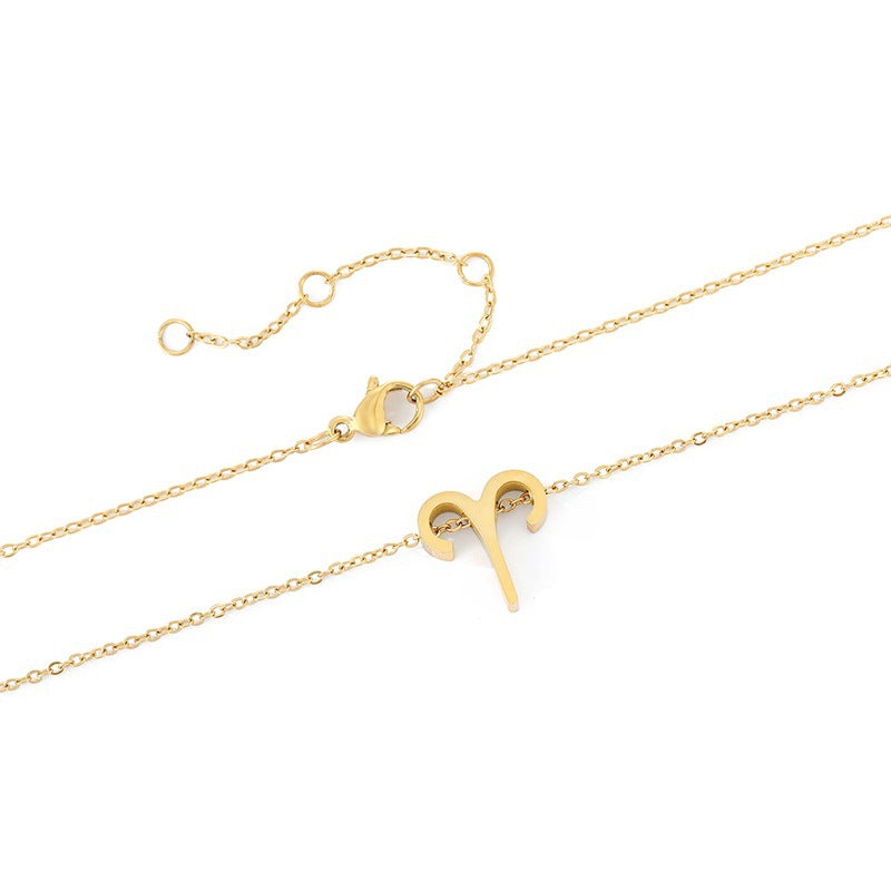 Celestique Star Sign Necklace | 18k Gold