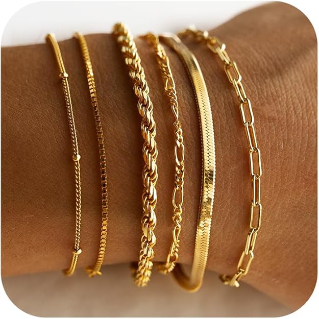 Vernetta™ | Elegant Gold Bracelet Collection