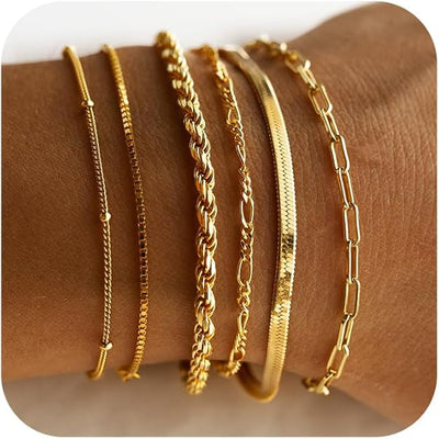 Vernetta™ | Elegant Gold Bracelet Collection
