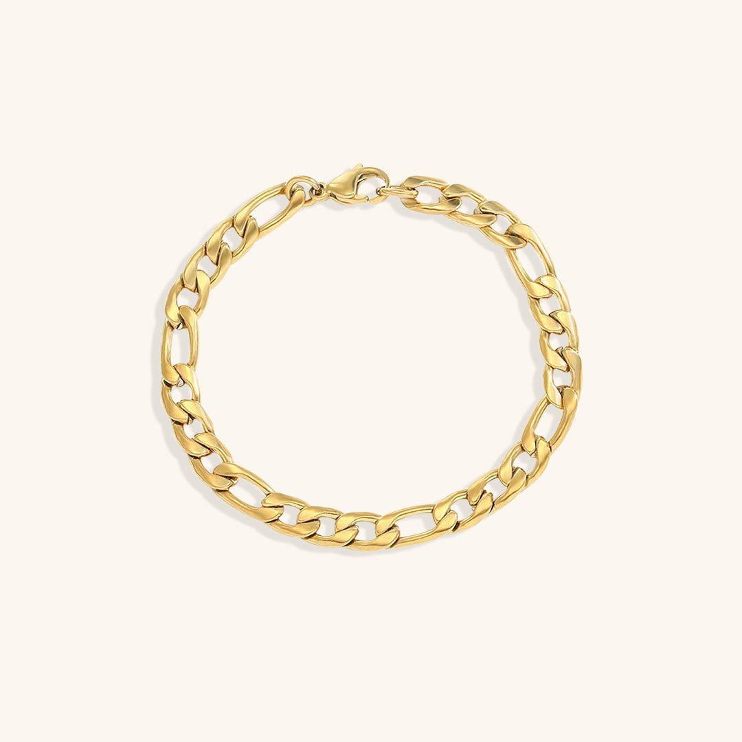 18k Gold Saturn Bracelet