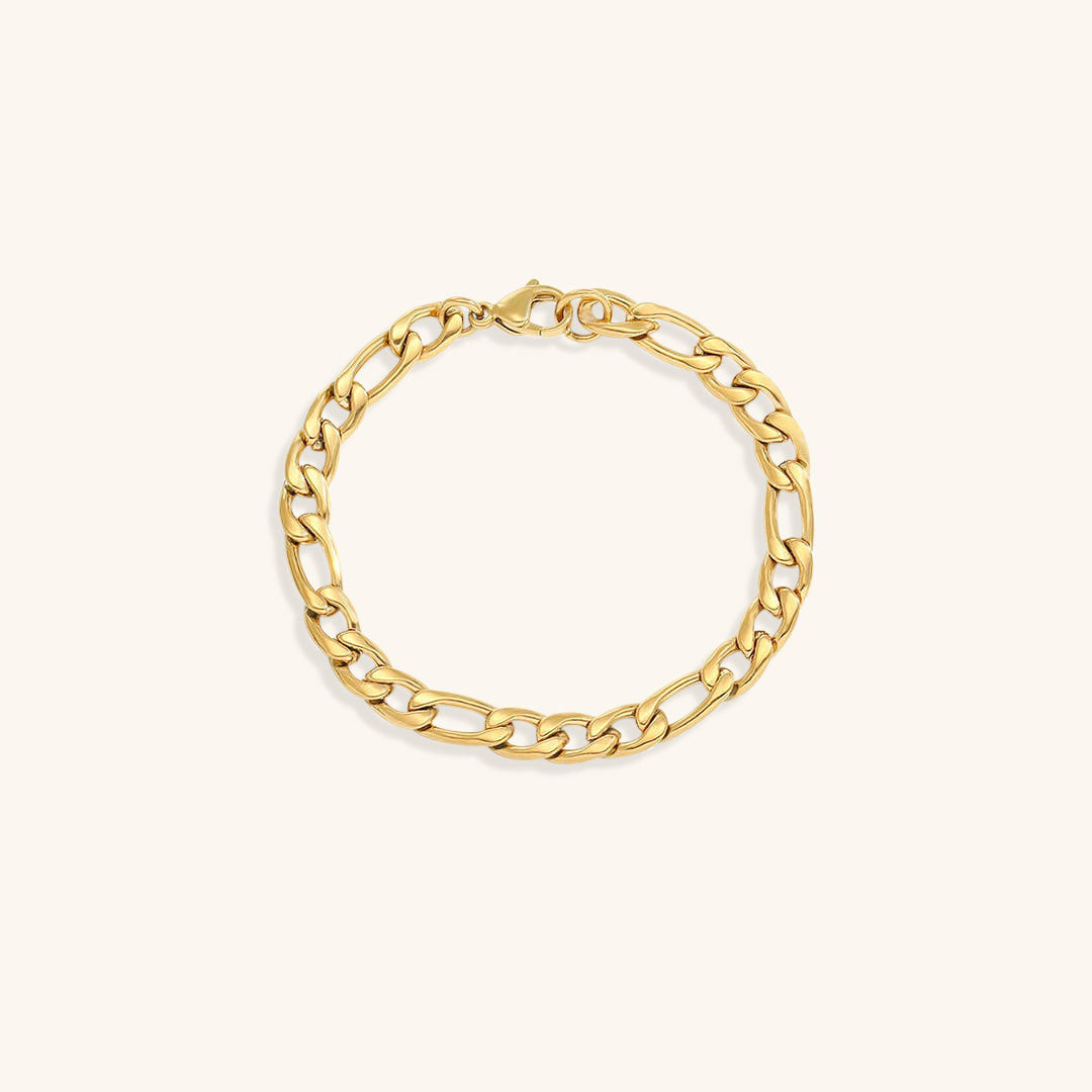 18k Gold Saturn Bracelet