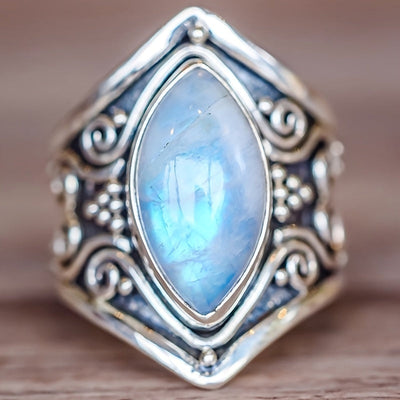 Celestial Moonstone Ring