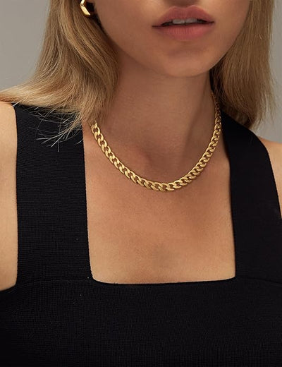 Cavaro™ | Bold Gold Cuban Link Necklace