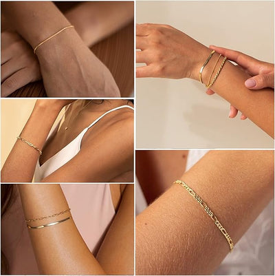 Vernetta™ | Elegant Gold Bracelet Collection