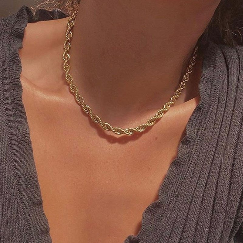 Bianca Rope Necklace in 18k Gold