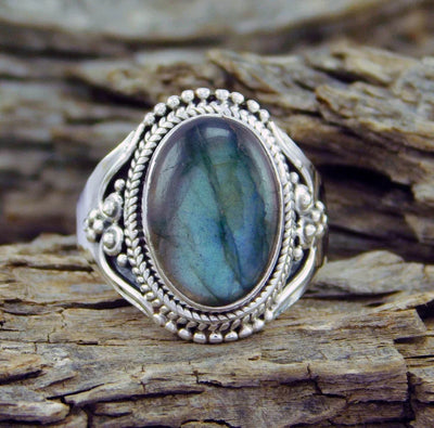 Moonstone Ring by Christa