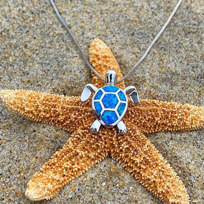 Opal Sea Turtle Jewelry Collection