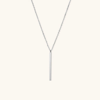 Allison 18k Gold Bar Necklace