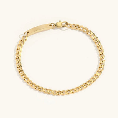 18k Gold Rosemary Chain Bracelet