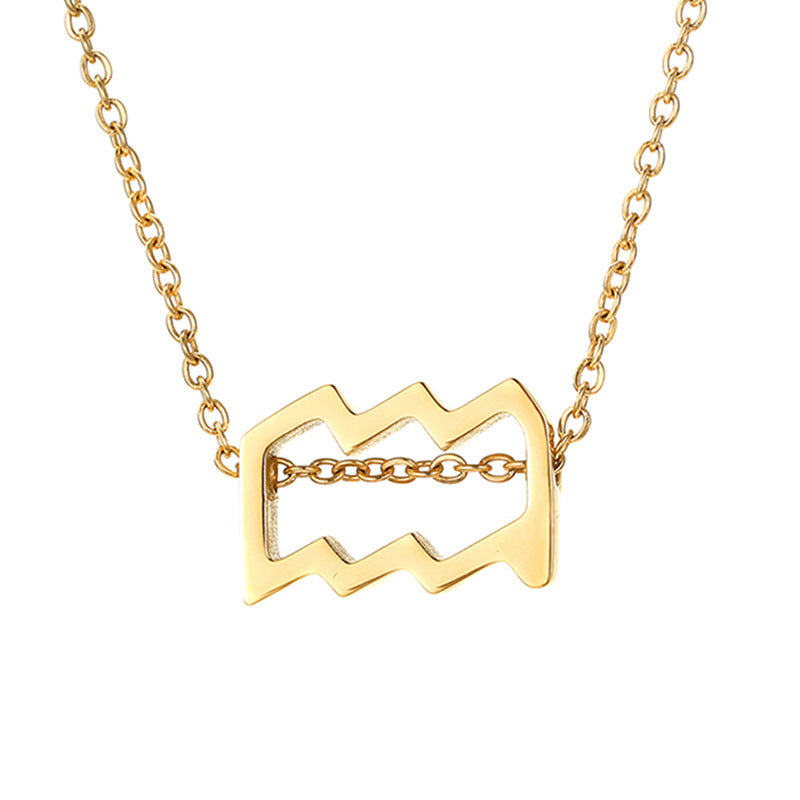 Celestique Star Sign Necklace | 18k Gold