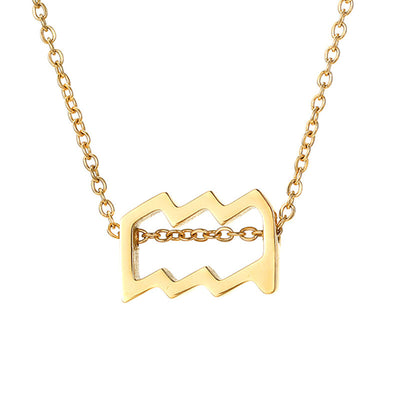 Celestique Star Sign Necklace | 18k Gold